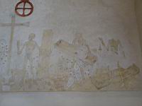 France, Ain, Le Plantay, Eglise, Peinture murale, Danse macabre, Les 3 morts (2).jpg